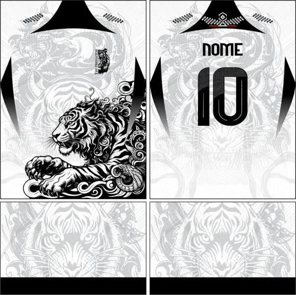 Arte Vetor Camisa Interclasse Tigre Mod-709