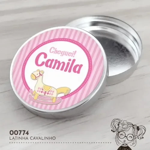 Latinha Adesivada Cavalinho - 00774