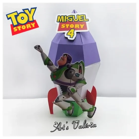 Foguete do Buzz Lightyear - Envio Desmontado