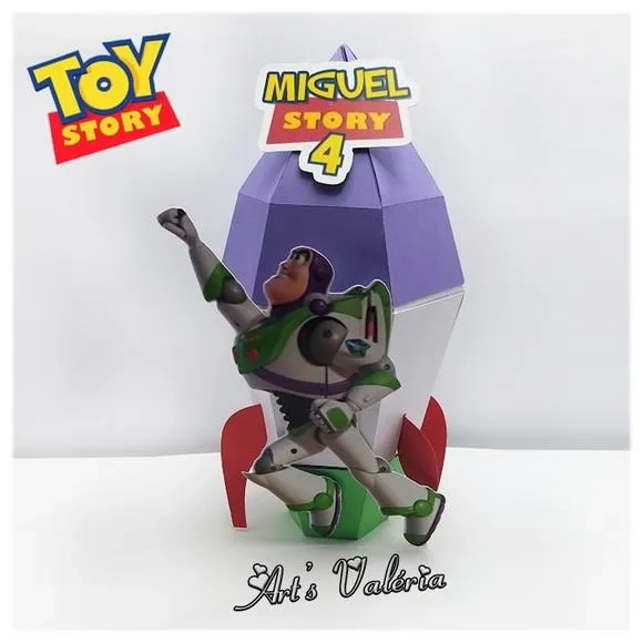 Foguete do Buzz Lightyear - Envio Desmontado
