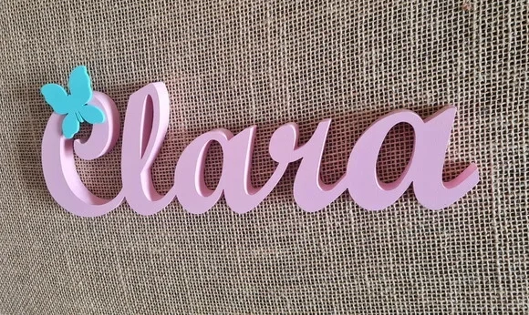 Nome De Parede em MDF