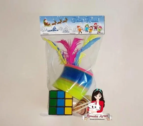 Kit Brinquedos Retrô Personalizado Tema Natal