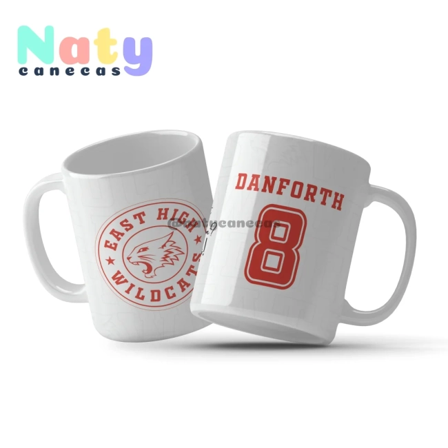 Caneca Personalizada High School Musical Personalize com Nome e Número