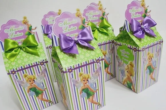 Kit Festa Tinker Bell Sininho - 50 Peças