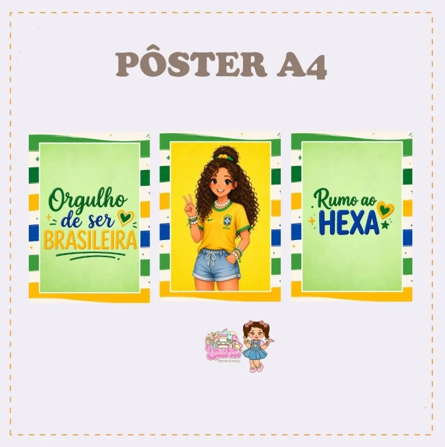 Kit Festa Só Um Bolinho VSCO GIRL BRASIL - Decoração de Festa