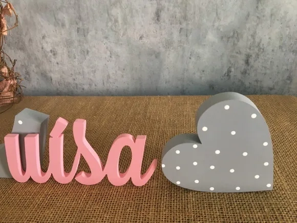 Jardim Encantado - Nomes Personalizados + CORAÇÃO