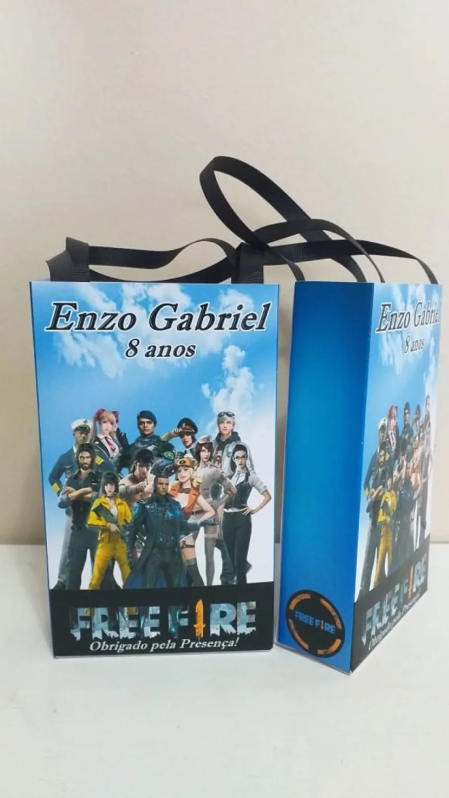 Sacolinhas Personalizadas Free  para Lembrancinhas