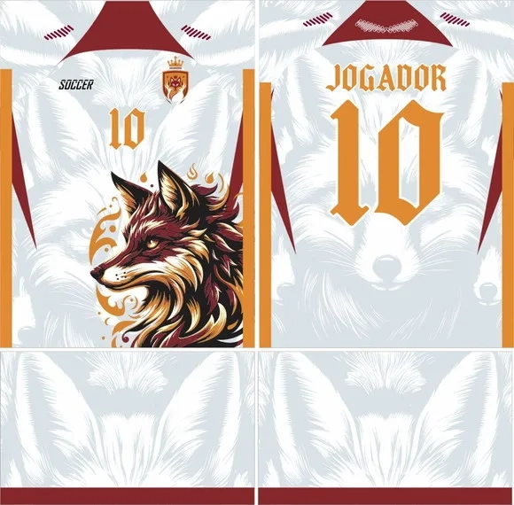 Arte Vetor Camisa Interclasse Raposa Mod-440
