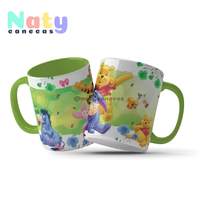 Caneca Turma do Pooh A Magia da Amizade na Sua Mesa