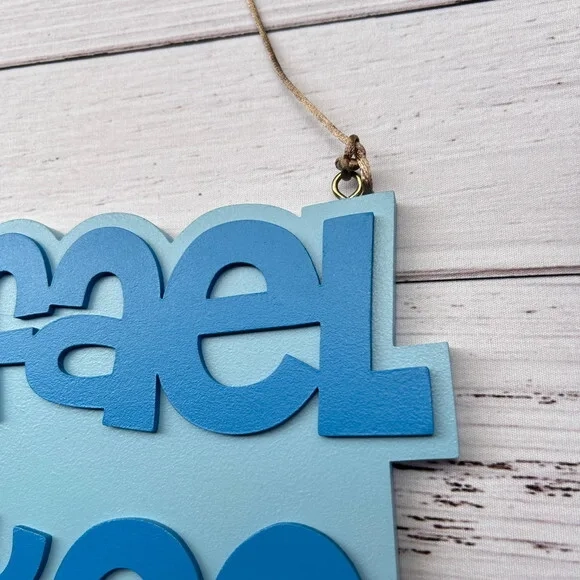 Porta de Maternidade Nome Composto - Decoração Bebê