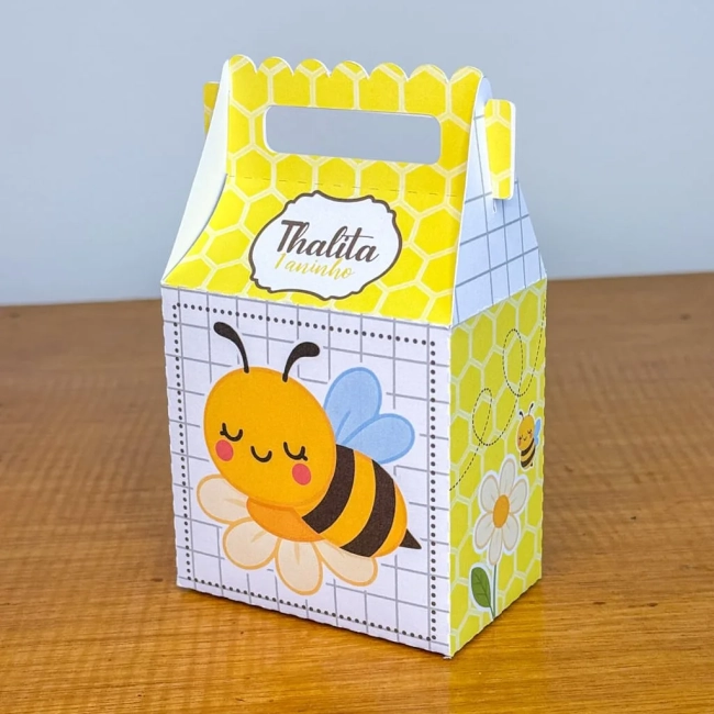 PEGUE E MONTE - Kit Festa ABELHINHA - Decoração de Festa | Lembrancinhas | Aniversário | Personalizados