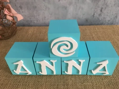 MOANA Cubos 6x6cm