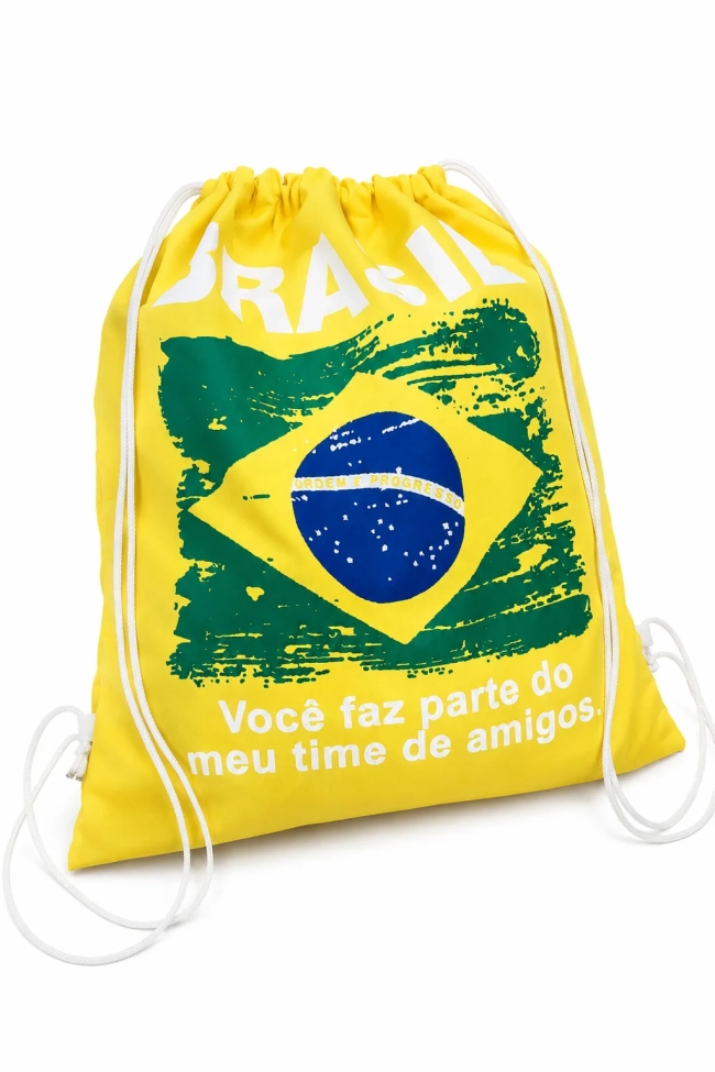 Copa do mundo mochila para brinde personalizada