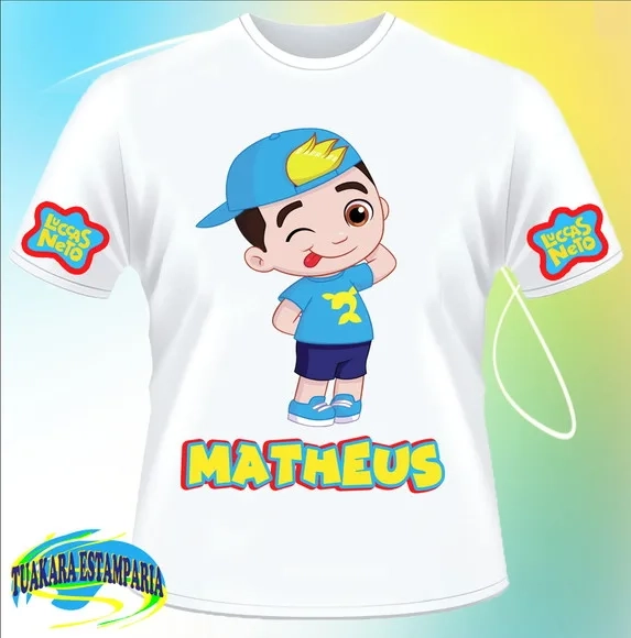Camiseta Luccas Neto 02