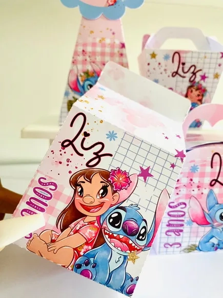 Kit 30 Lembrancinhas Lilo e Stitch