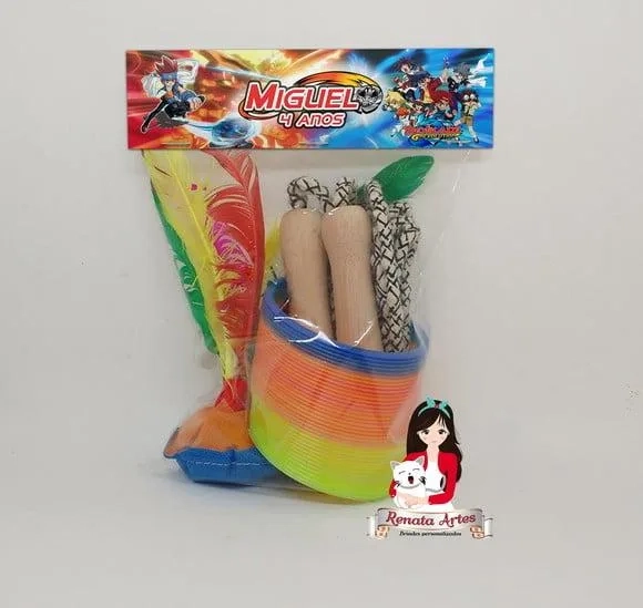 Kit Boa Infância Personalizado Beyblade