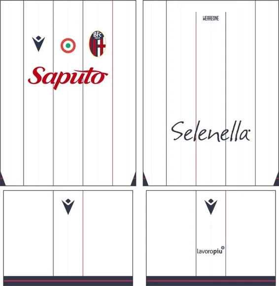 Arte Vetor Camisa Bologna Visita 2025-2026