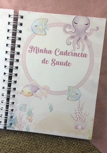 Caderneta de Saúde / Vacinação Personalizada - Fundo do Mar
