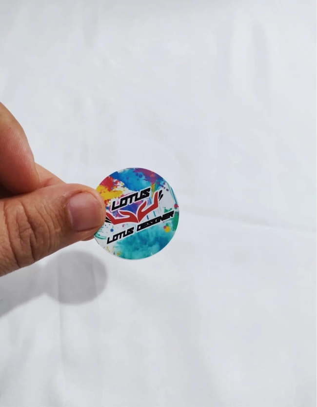 ADESIVO 4X4CM PERSONALIZADO KIT 20 UNDS