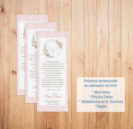 Marcador página de crisma