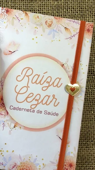 Caderneta de Saúde / Vacinação Personalizada - Floral