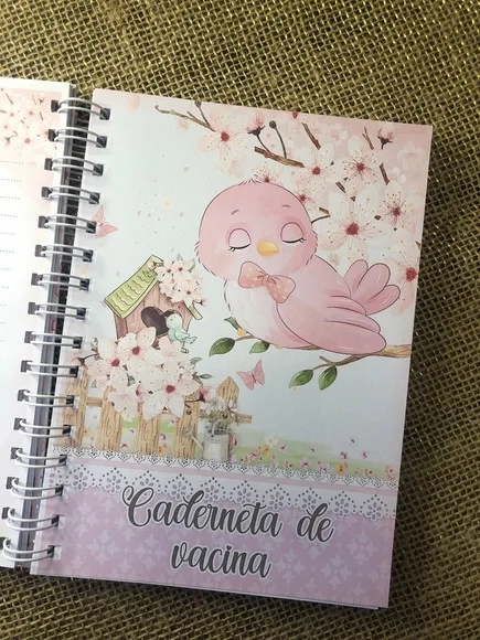 Caderneta de Saúde / Vacinação Personalizada - Passarinhos