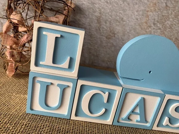 Cubos 6x6cm Ts +baleia