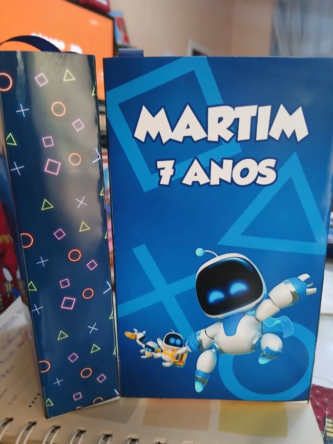Sacolinha Personalizada para Lembrancinha Astro Boot