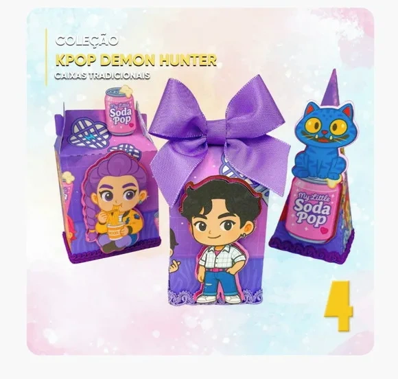 Kit 30 Lembrancinhas K-pop