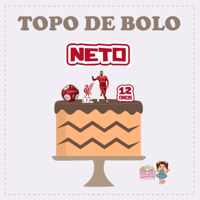 Kit Festa Só Um Bolinho LIVERPOOL - Decoração de Festa