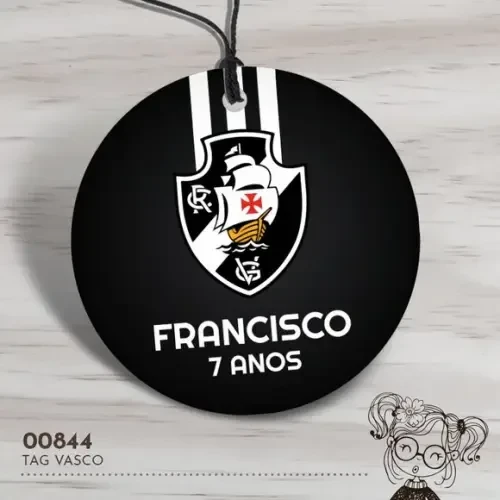 Tag Redonda Vasco - 00844