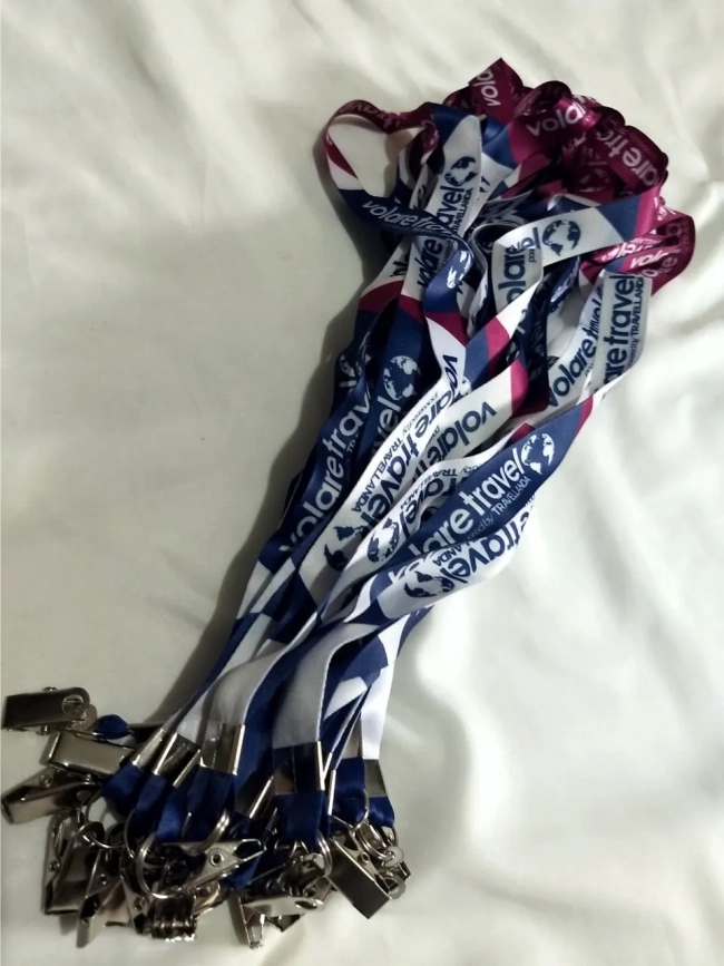 Cordão para Crachá Personalizado 20mm - Festas ou Eventos