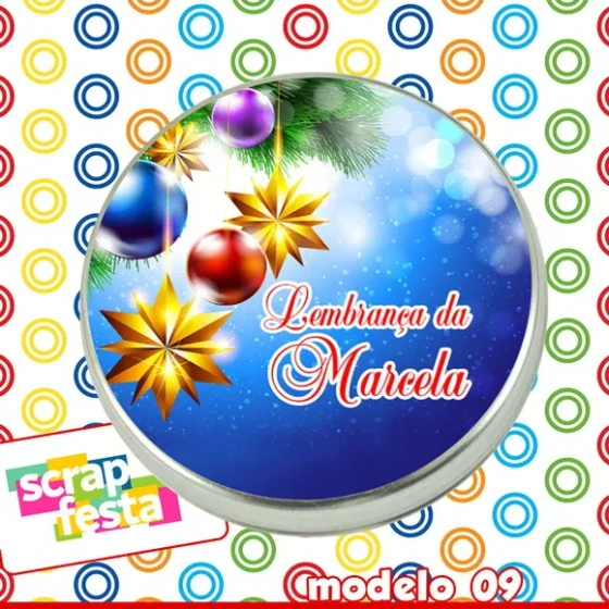 Latinhas 5x1 para Lembrancinhas de Natal