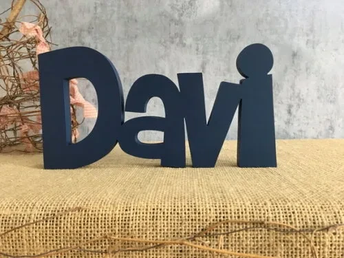 Nomes de Mesa em mdf Linha Ch