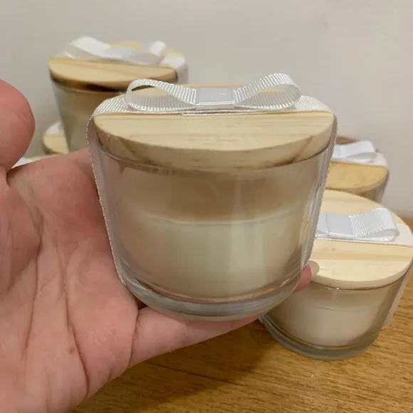 Lembrança Vela Vegetal Aromática Pote Vidro