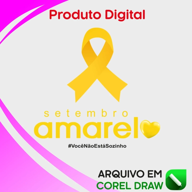 ARTE DIGITAL — SETEMBRO AMARELO
