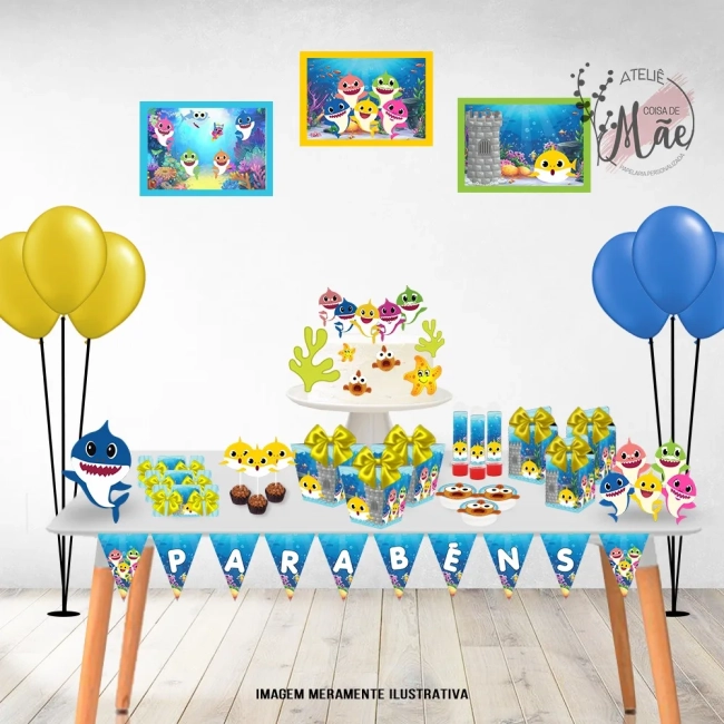 Kit Lembrancinha BabyShark