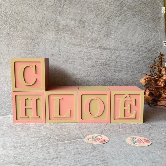 Cubos 8x8cm Decoração Bebê