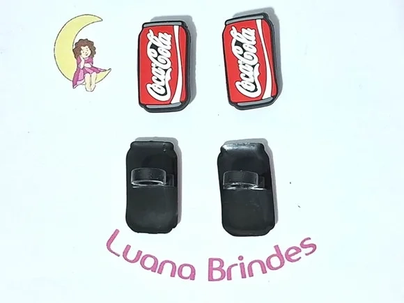 Ponteira P/lápis Coca Cola Emborrachado Pacote com 6 Unidade