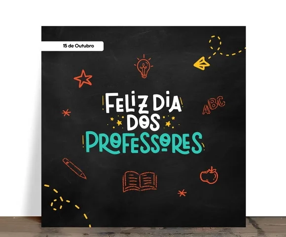 Azulejo Decorativo Feliz Dia dos Professores