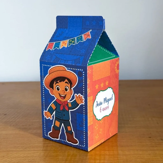 PEGUE E MONTE - Kit Festa FESTA JUNINA LARANJA - Decoração de Festa | Lembrancinhas | Aniversário | Personalizados