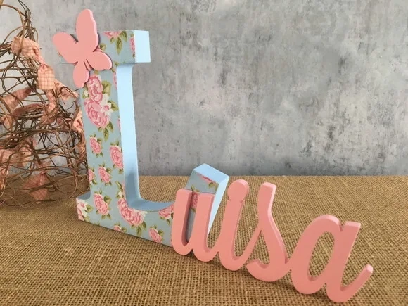 Jardim Encantado - Nomes Personalizados - Tecido