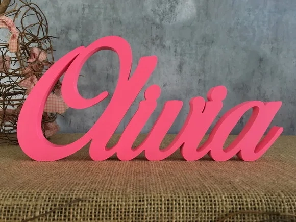 Letras Decorativas em MDF