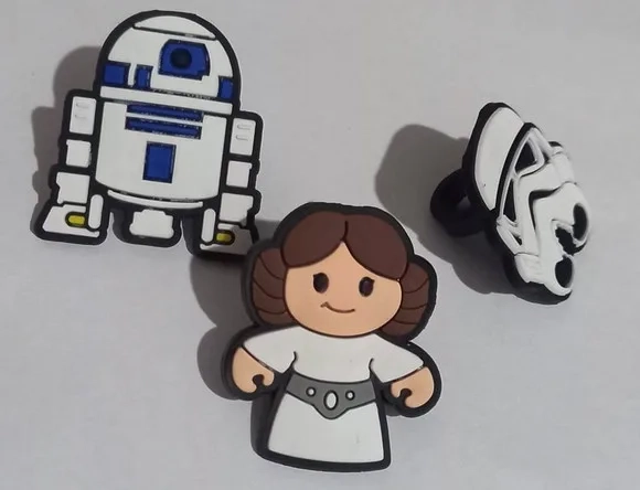 Ponteira P/lápis Star Wars Emborrachado - 6 Peças