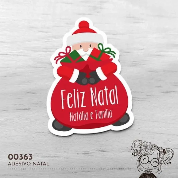 Adesivo Natal - 00363