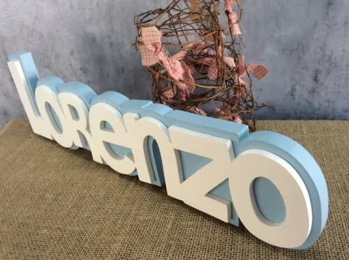 Letras Decorativas Nomes Sobreposição