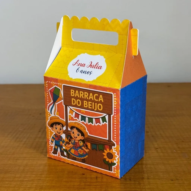 PEGUE E MONTE - Kit Festa JUNINA OPÇÃO 1 - Decoração de Festa | Lembrancinhas | Aniversário | Personalizados