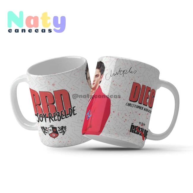 Caneca Personalizada  RBD Personagens