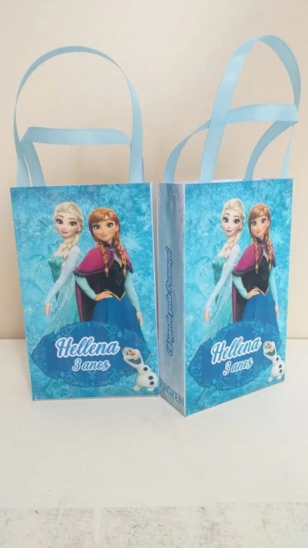 Sacolinhas Personalizadas Frozen para Lembrancinhas