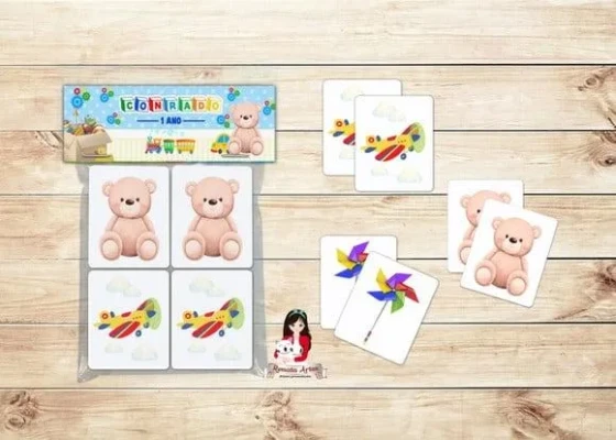 Jogo da Memória Brinquedos